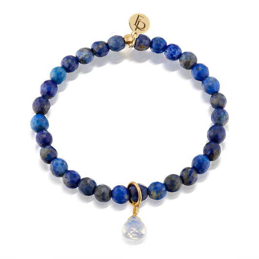 Royal Gemstone Bracelet | Lapis Lazuli
