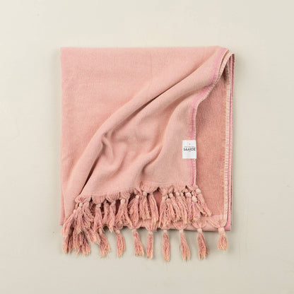 Vintage Wash Towel Collection in Hacienda pink