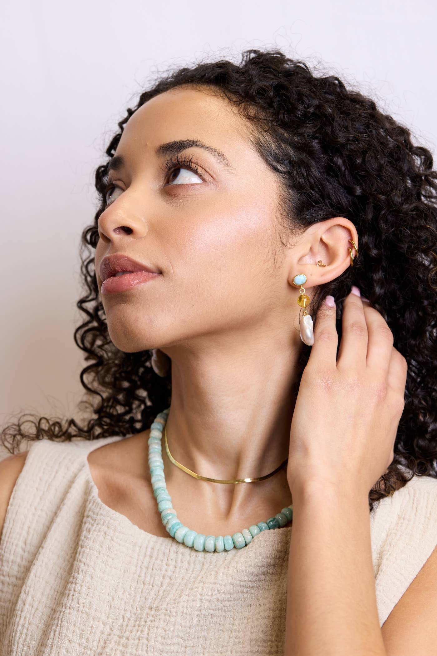 Amazonite Beaded Necklace