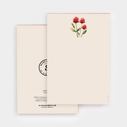 Vermont Red Clover - Notepad