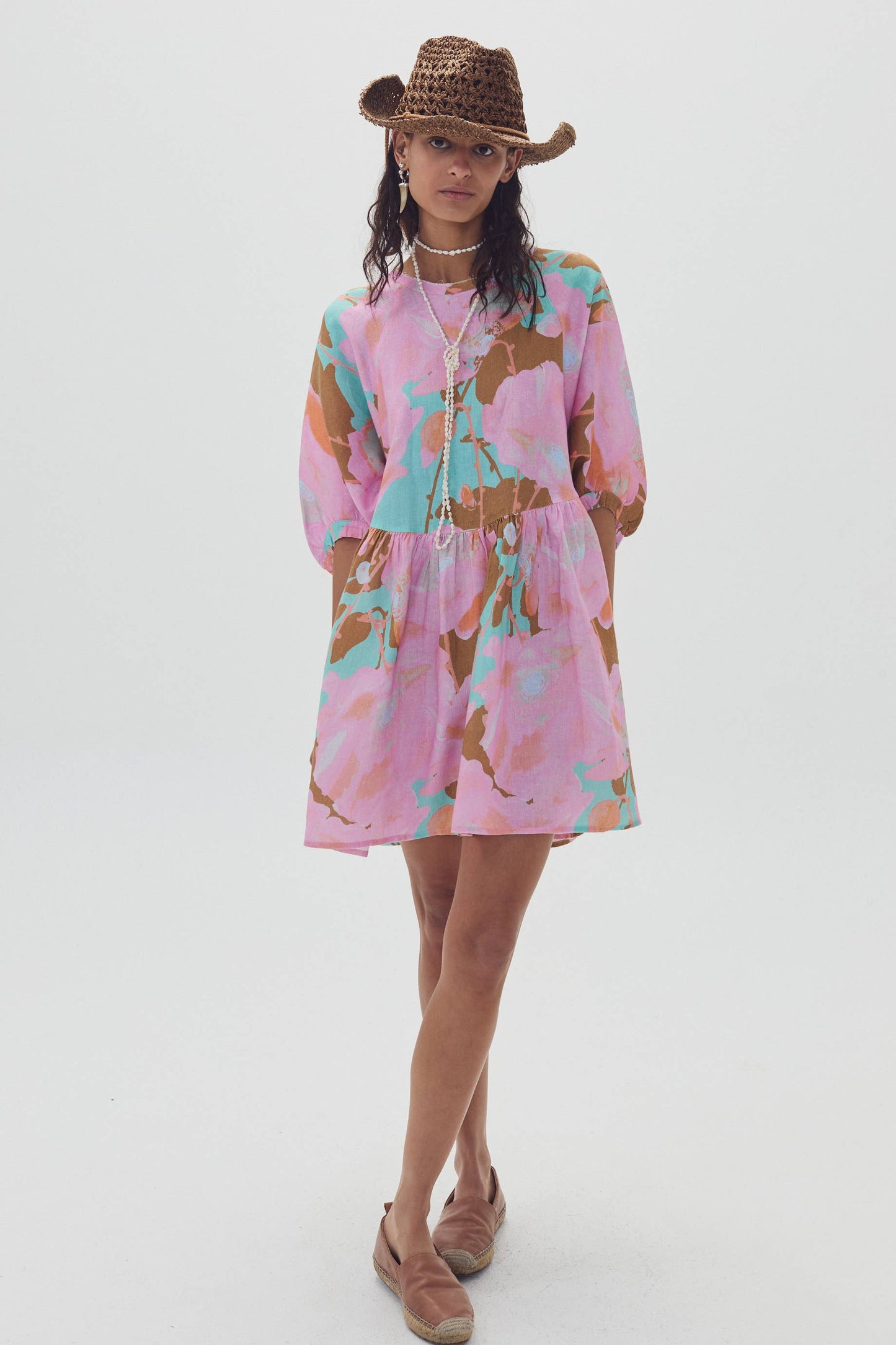 Alcala Dress in Aquarela