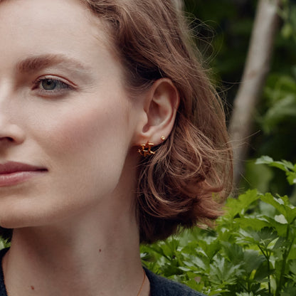 Clustered Mushroom Earrings