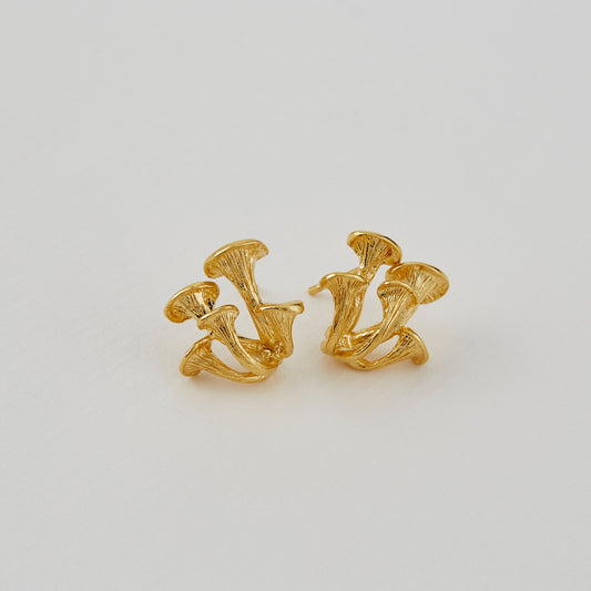 Clustered Mushroom Earrings