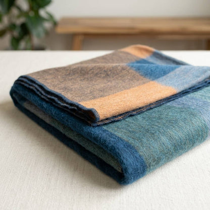 Alpaca Throw Blanket - Iridescent