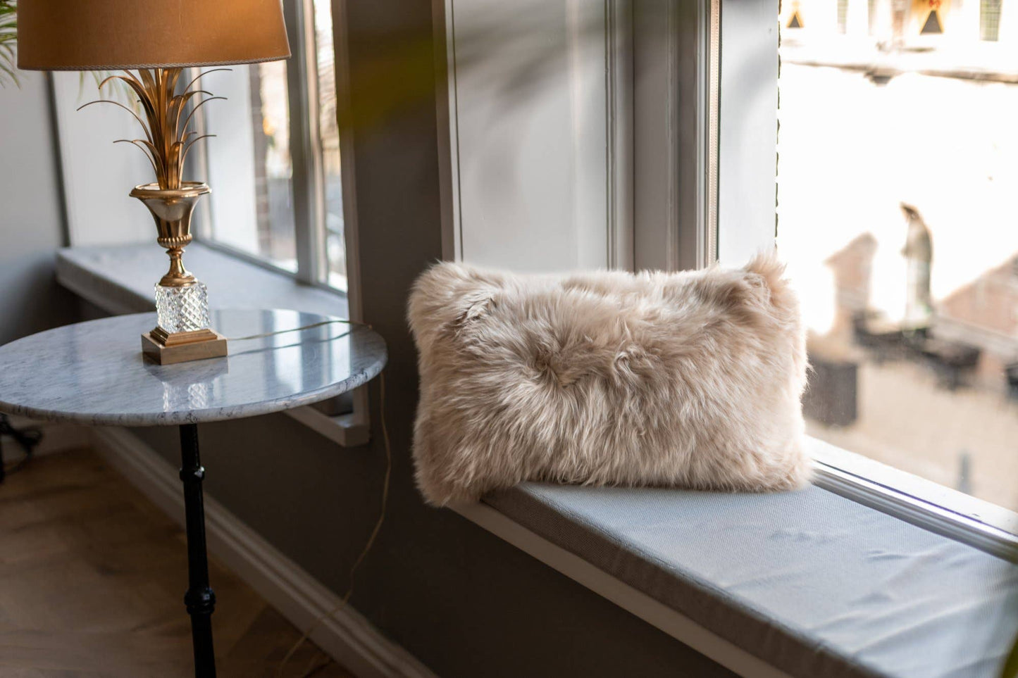 New Zealand Sheepskin Cushion | 3 Styles | 2 Sizes