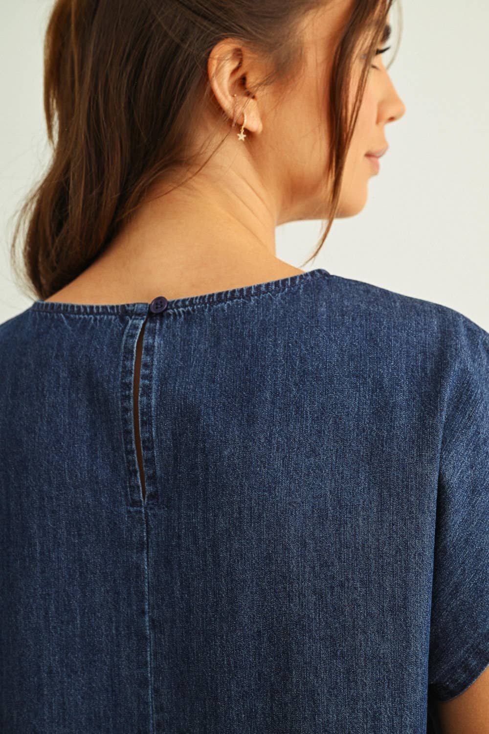 Flag Patched Dolman Sleeve Top
