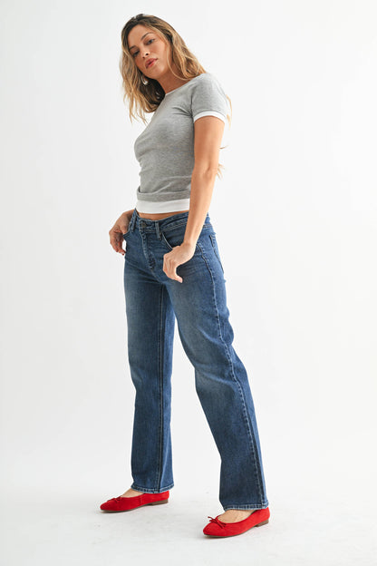 Stretchy Straight Jean