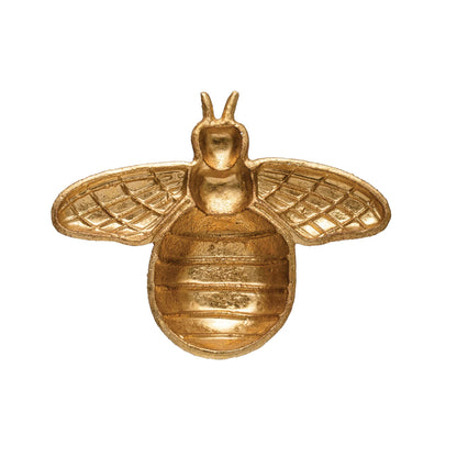 Cast Iron Bee Decorative Tray