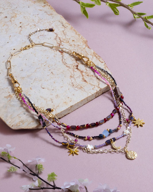 Beaded Interchangeable Layering Necklace
