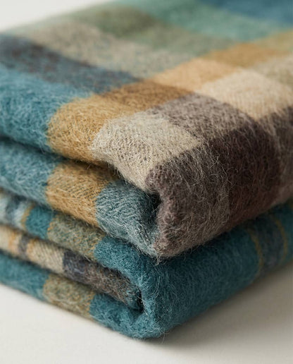 Alpaca Throw Blanket - Cedar
