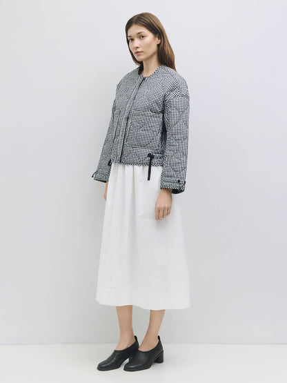Quilted Gingham Jacket
