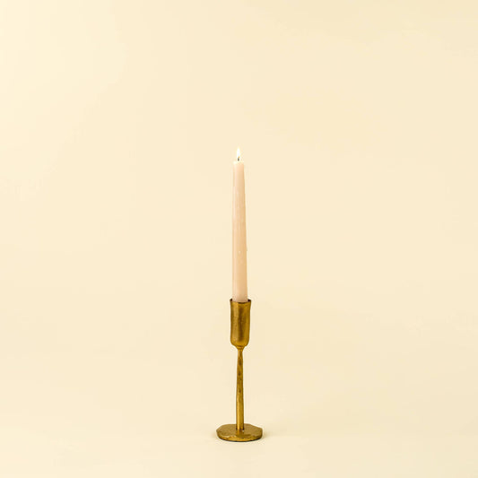 Luna Forged Candlestick Holder - Small 7"H