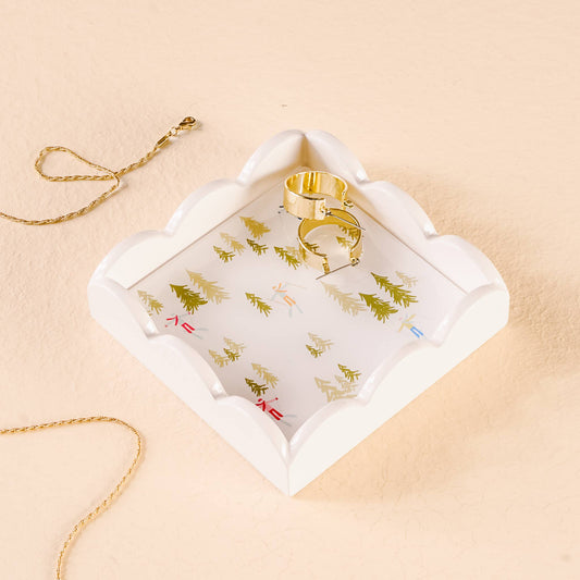 Scallop Trinket Tray-Aprés Ski