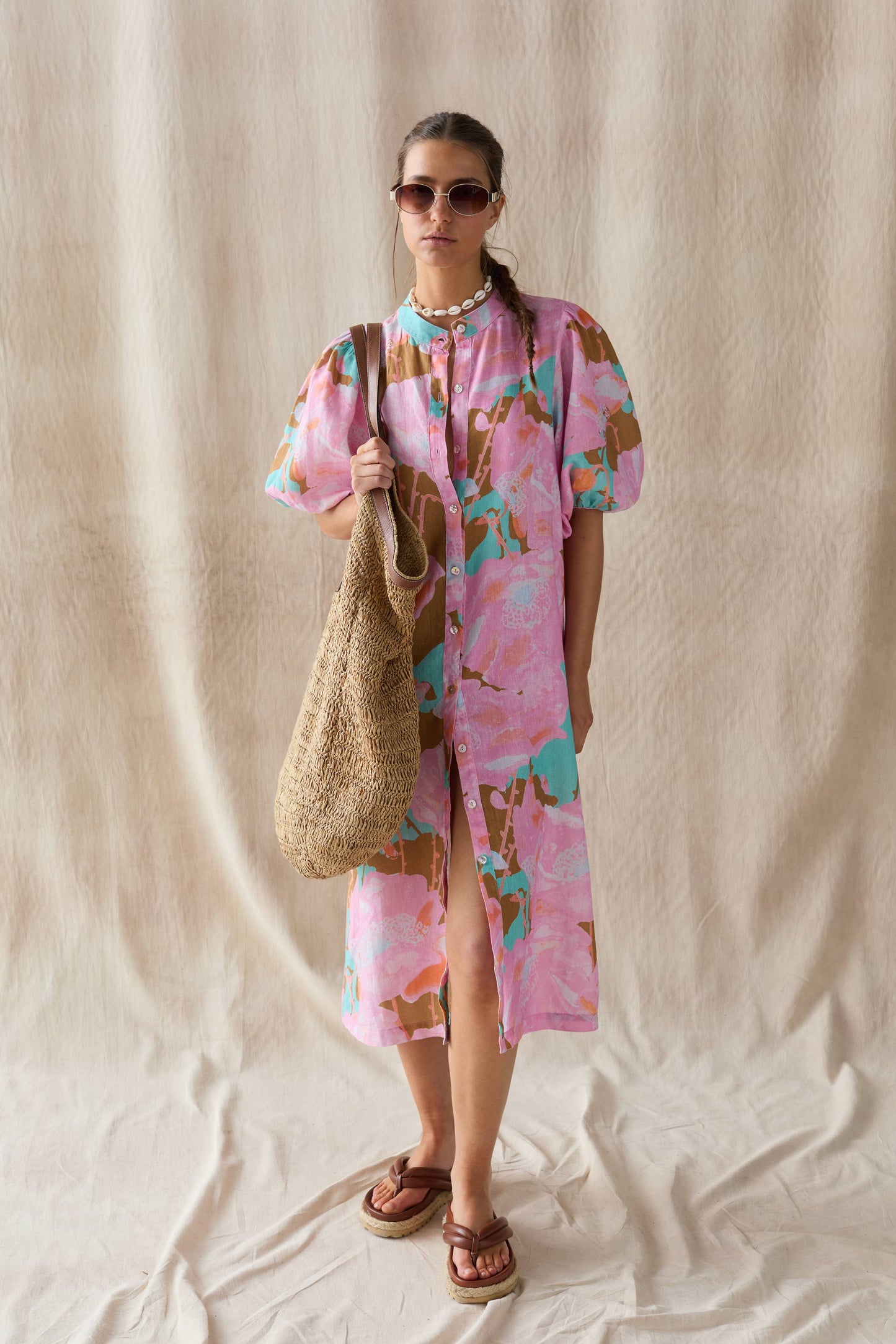 Bubble Dress in Aquarela