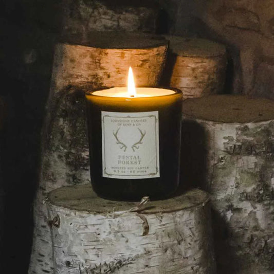Festal Forest Candle