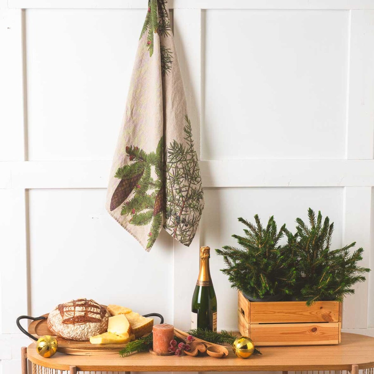 Juniper & Spruce Linen Tea Towels Set of 2