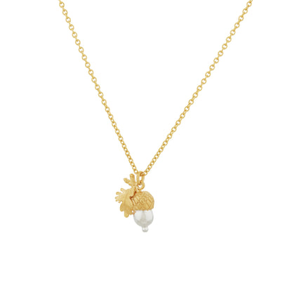 Acorn & Oak Leaf Necklace