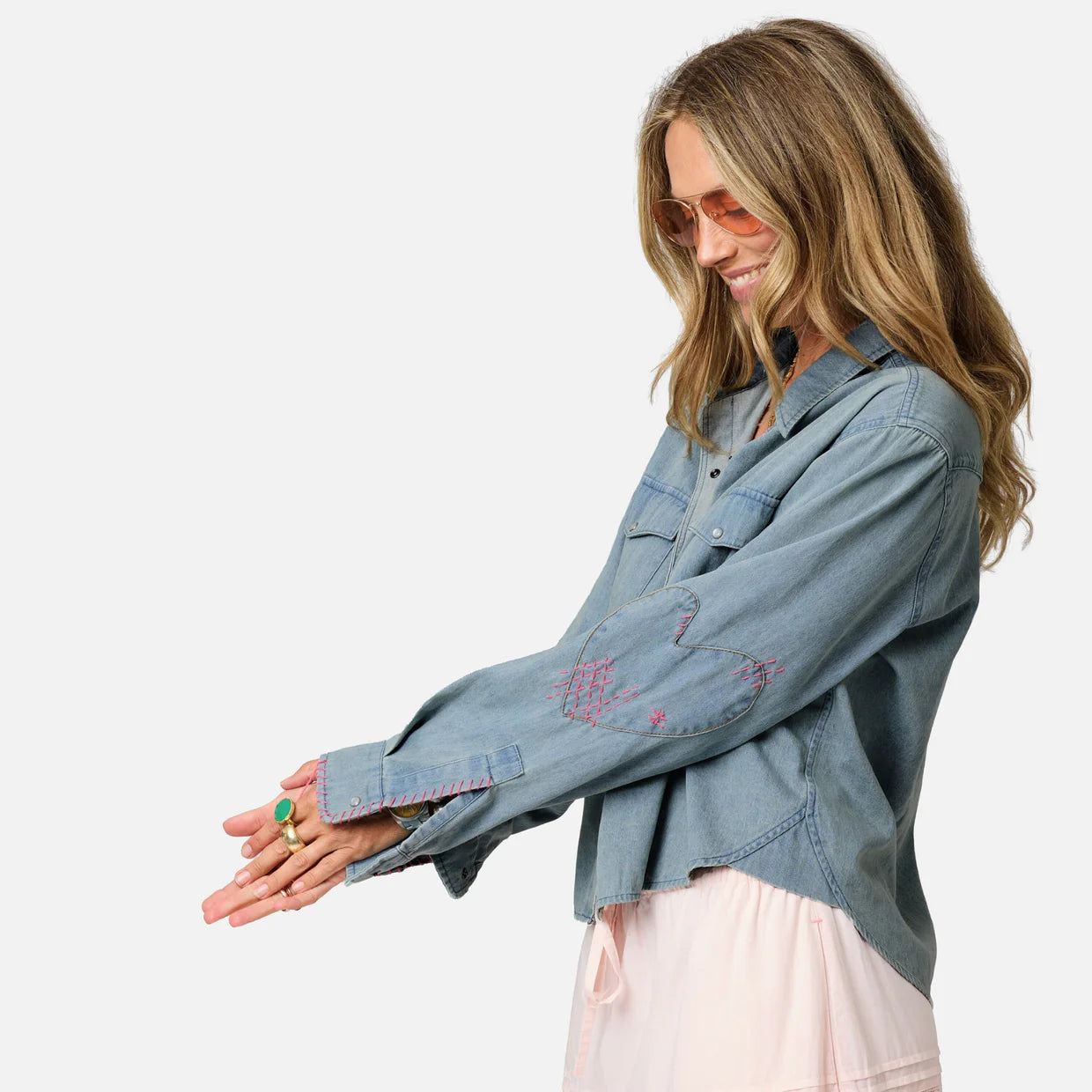 Western Pia Denim Shirt
