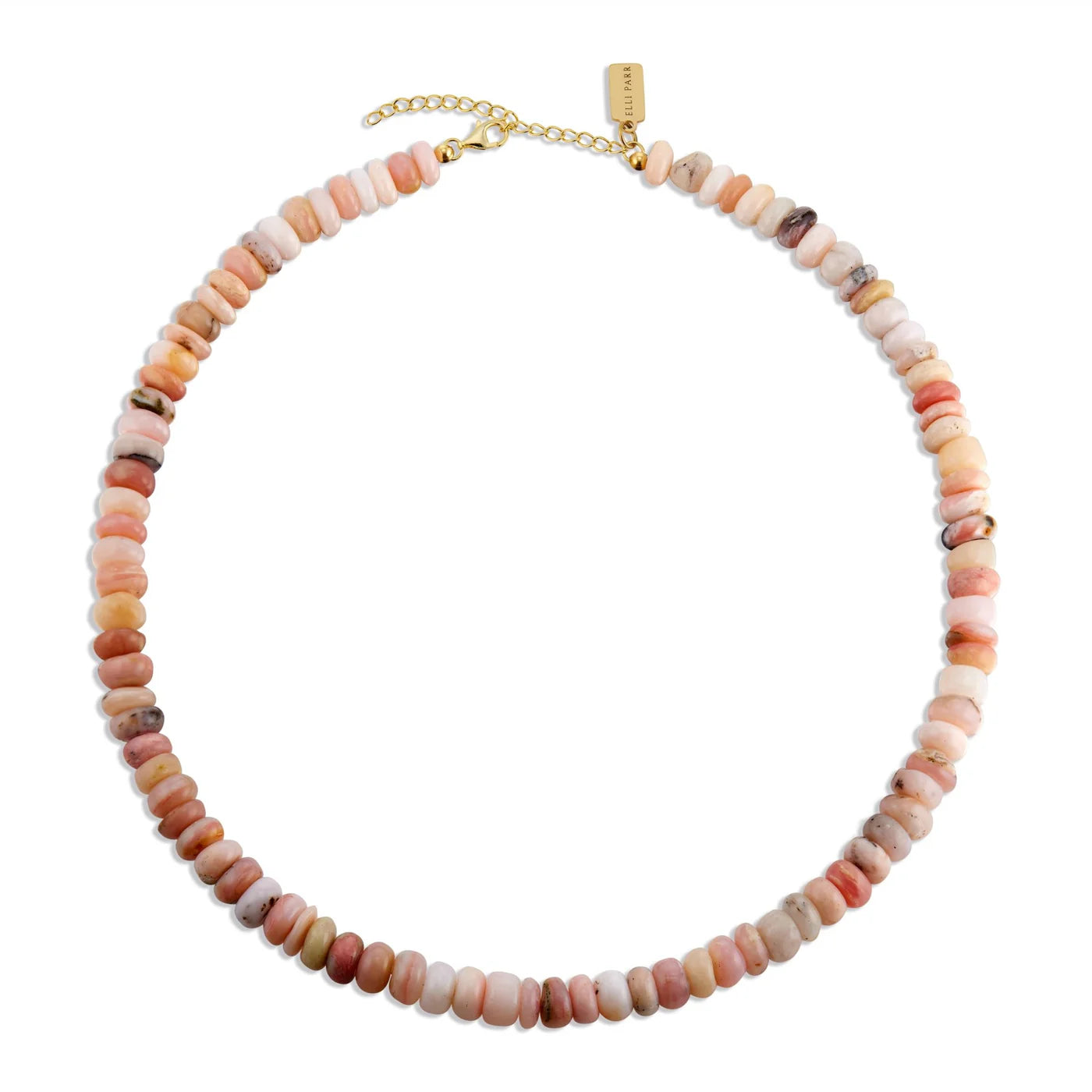 Pink Opal Collar Necklace