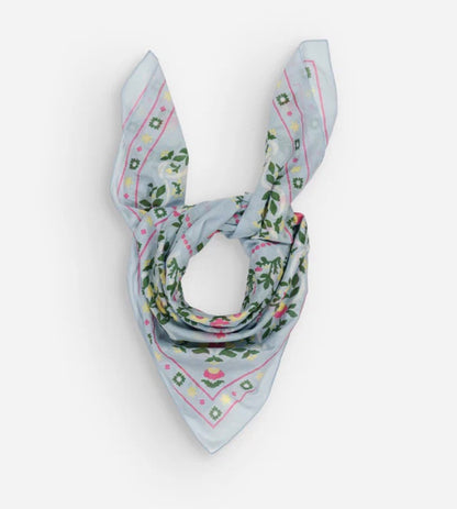The Maison Lecomte Flament Secret Garden Sky Scarf