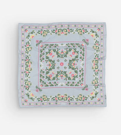 The Maison Lecomte Flament Secret Garden Sky Scarf