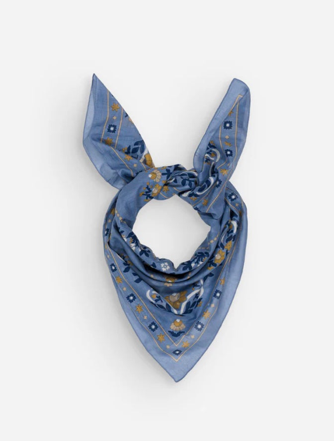 The Maison Lecomte Flament Secret Garden Sky Scarf