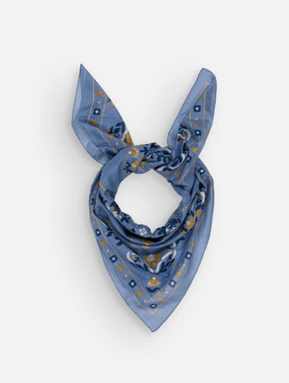 The Maison Lecomte Flament Secret Garden Sky Scarf