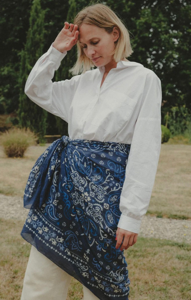 The Maison Lecomte Flament Bandana Saint Tropez Scarf
