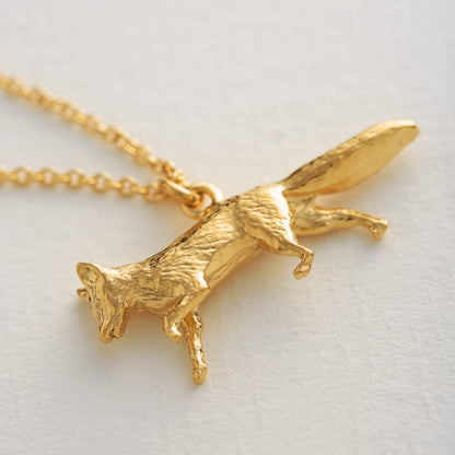 Prowling Fox Necklace